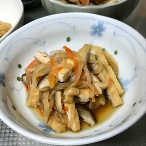 素朴な切り干し大根の煮物